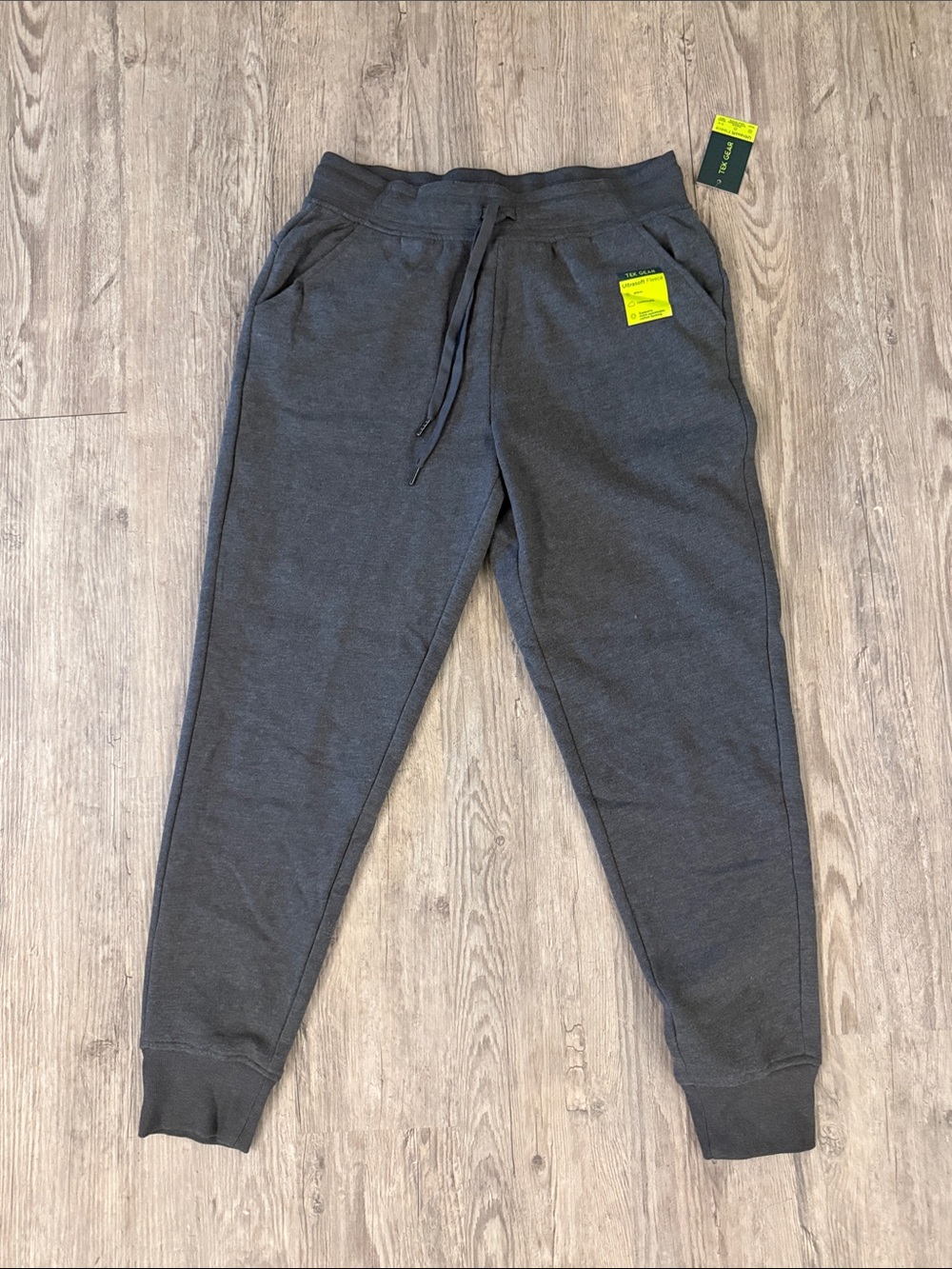 tek gear Gray Ultra-Soft Fleece Jogger Pants